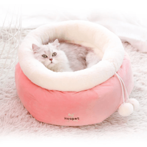 Roze kattenbed
