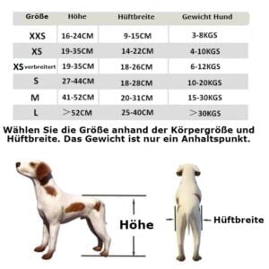 Rolstoel voor Honden met 4 Wielen - Rolling Pet Plus