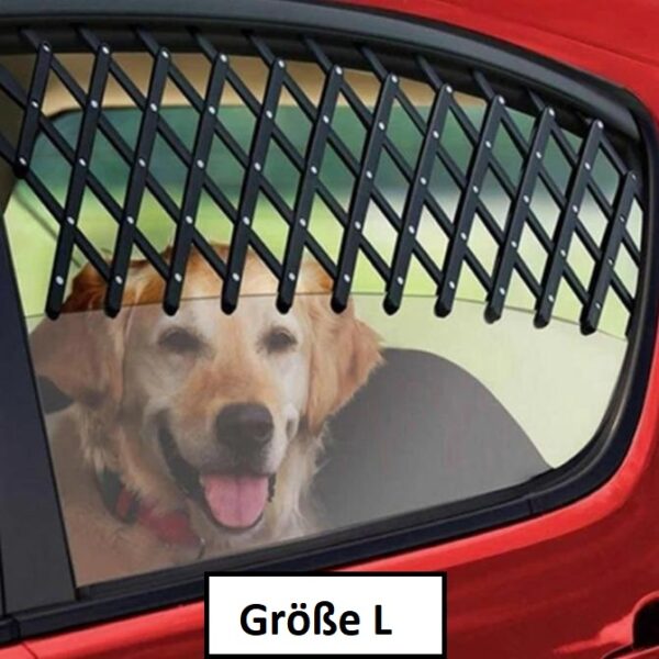 Fenstergitterfür Hunde - Sicheres Fahren bei offenem Fenster